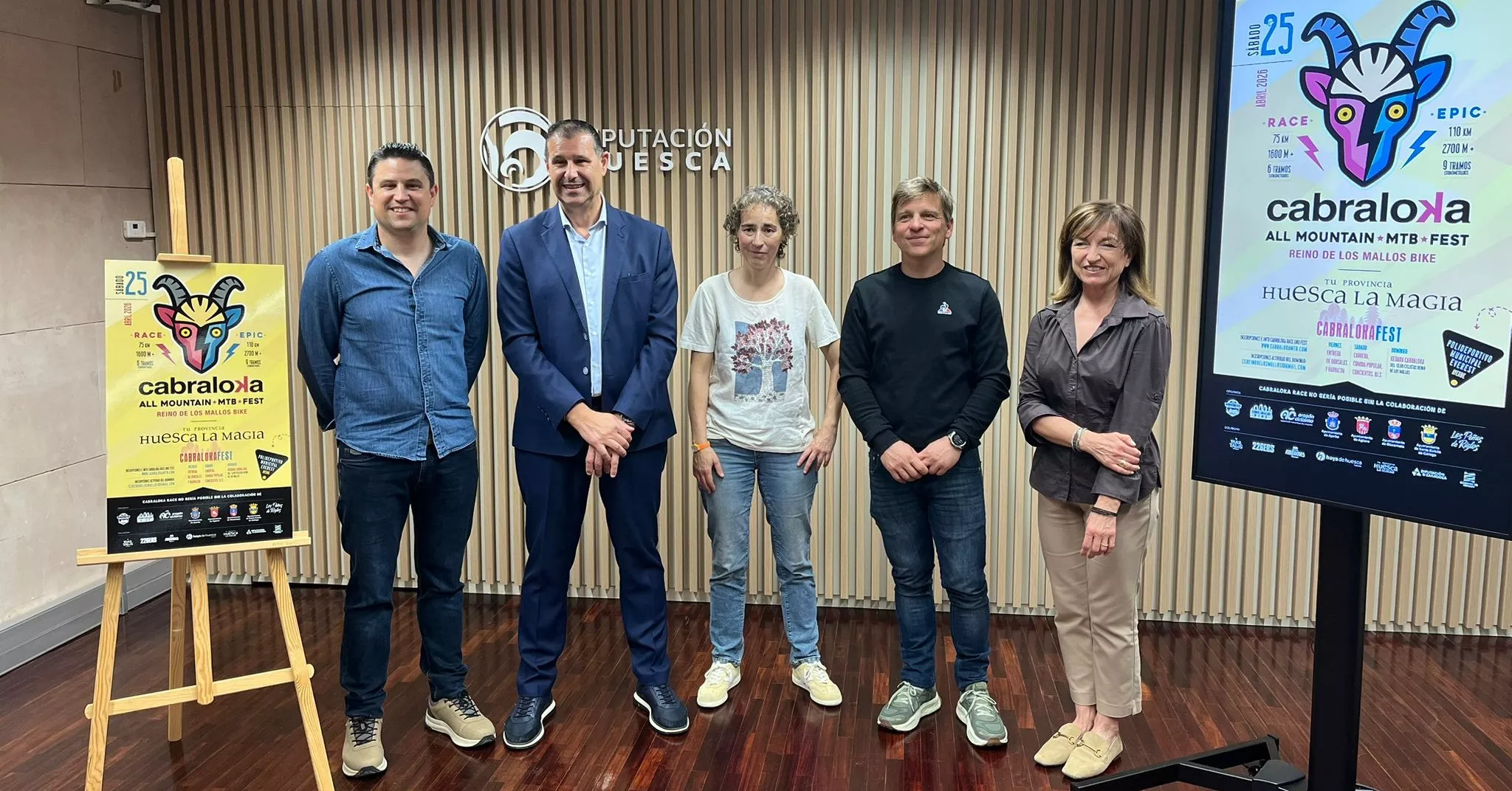 Presentación de la II Cabraloka MTB Race and Fest. Foto: Adri Mora