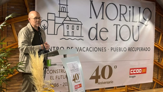 Manuel Pina,secretario general de CCOO Aragón.