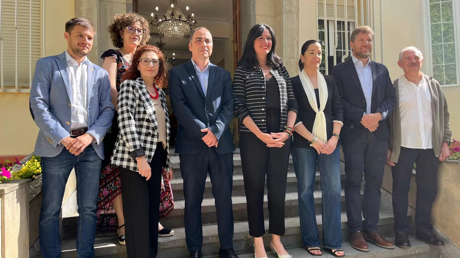 Lectura continuada de 'Crónica del alba' de Ramón J. Sender en el IEA. Foto Mercedes Manterola