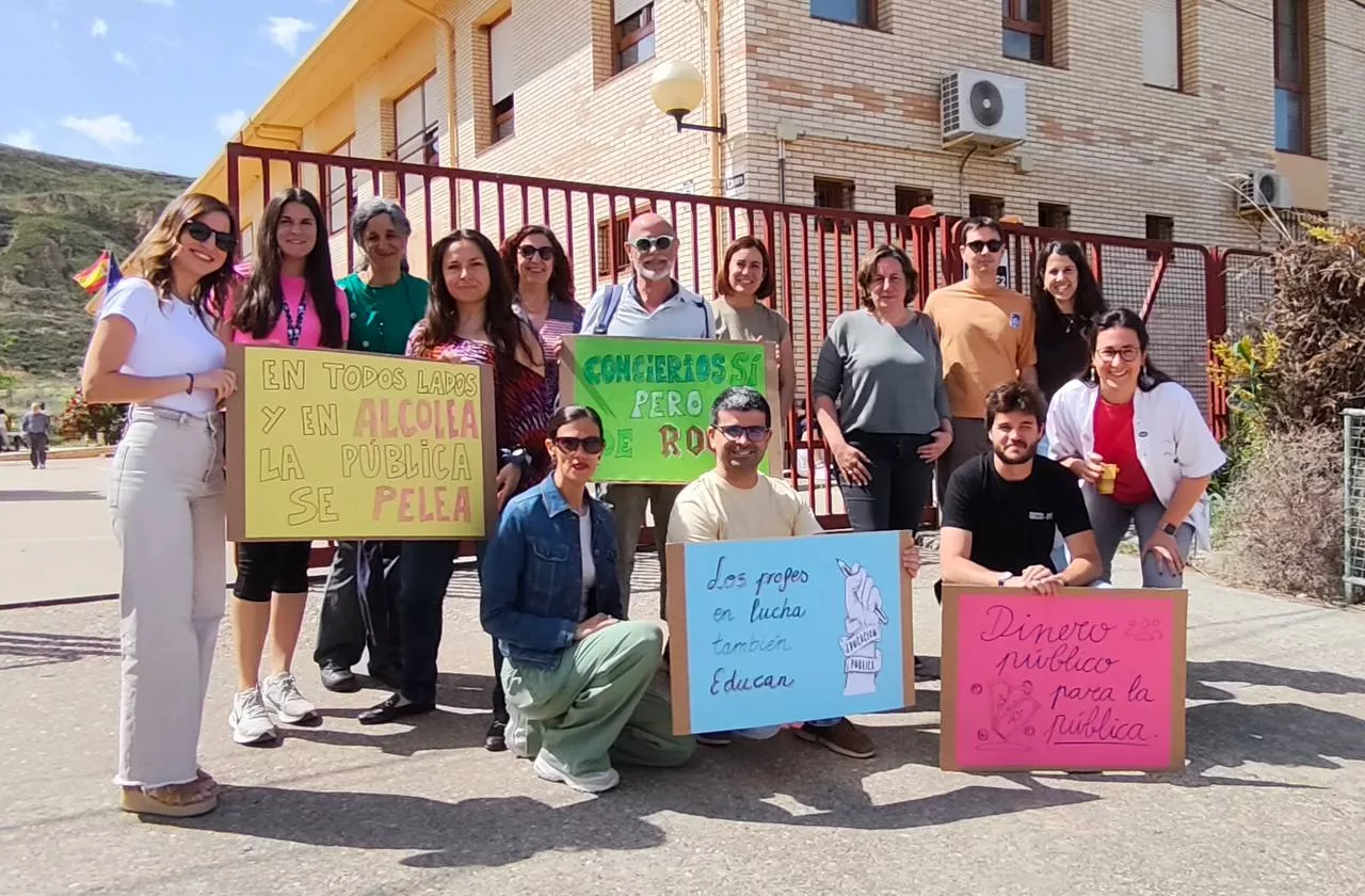 Concentraciones de apoyo a la escuela pública este miércoles, 22 de abril.
