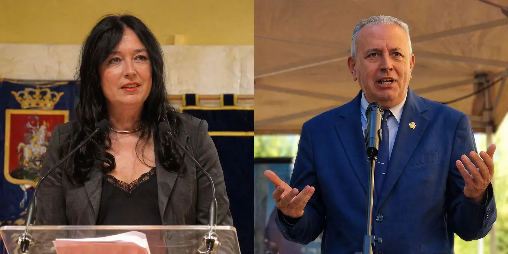 Lorena Orduna y Carlos Campo discrepan sobre la regularización de la inmigración.