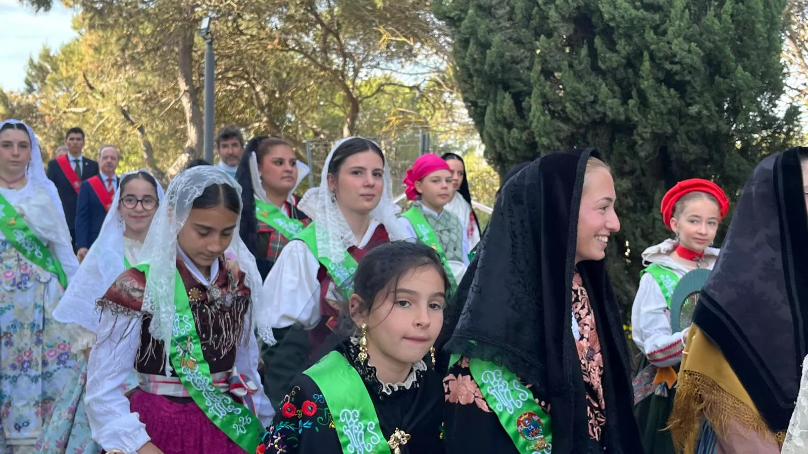 Celebración de la misa en la ermita en el Día de San Jorge. Foto Mercedes Manterola