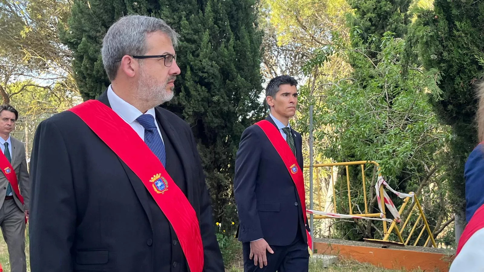 Celebración de la misa en la ermita en el Día de San Jorge. Foto Mercedes Manterola
