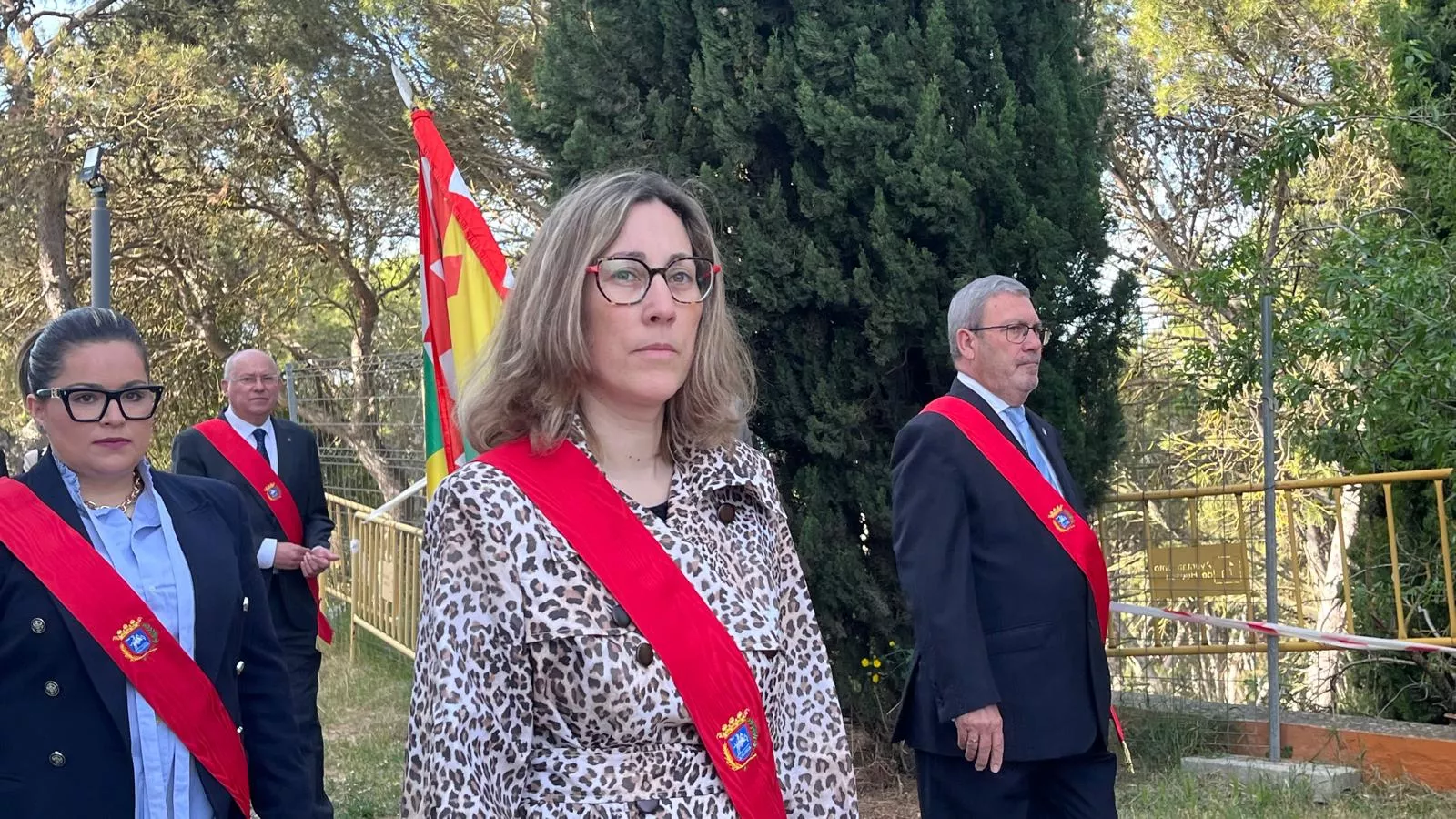 Celebración de la misa en la ermita en el Día de San Jorge. Foto Mercedes Manterola
