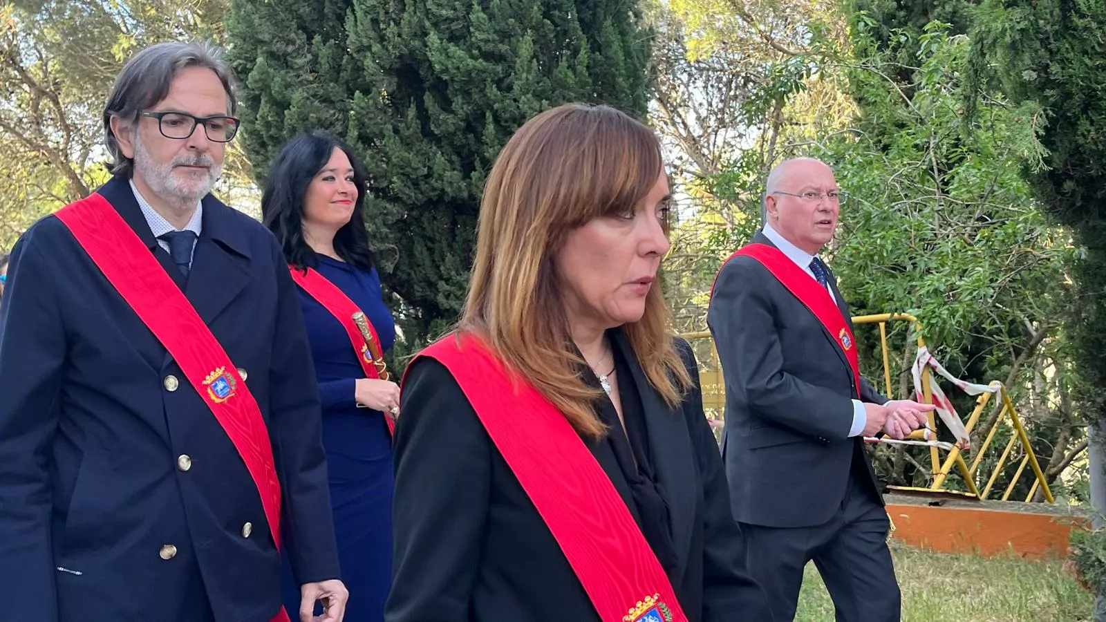 Celebración de la misa en la ermita en el Día de San Jorge. Foto Mercedes Manterola