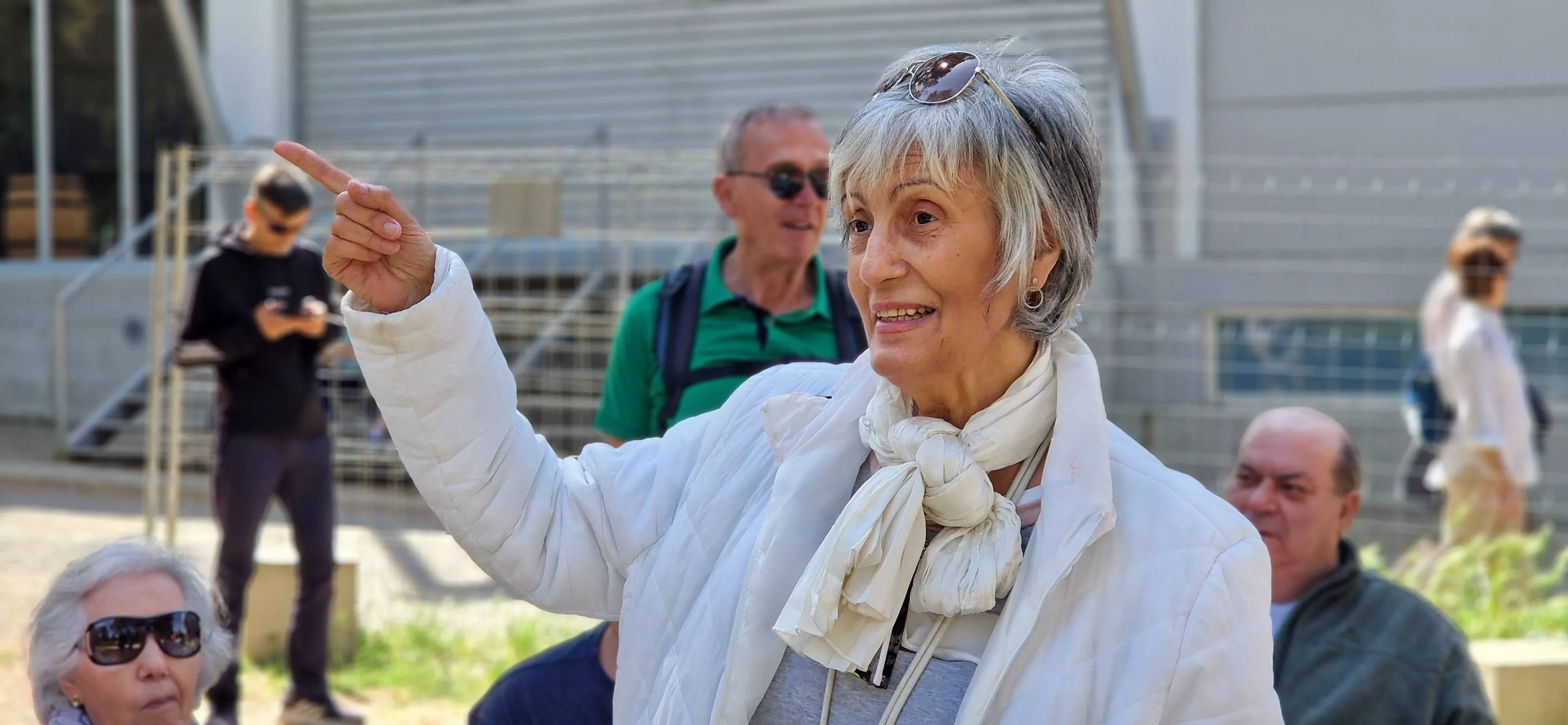 Celebración en Huesca del Día de San Jorge en el cerro. Foto Myriam Martínez