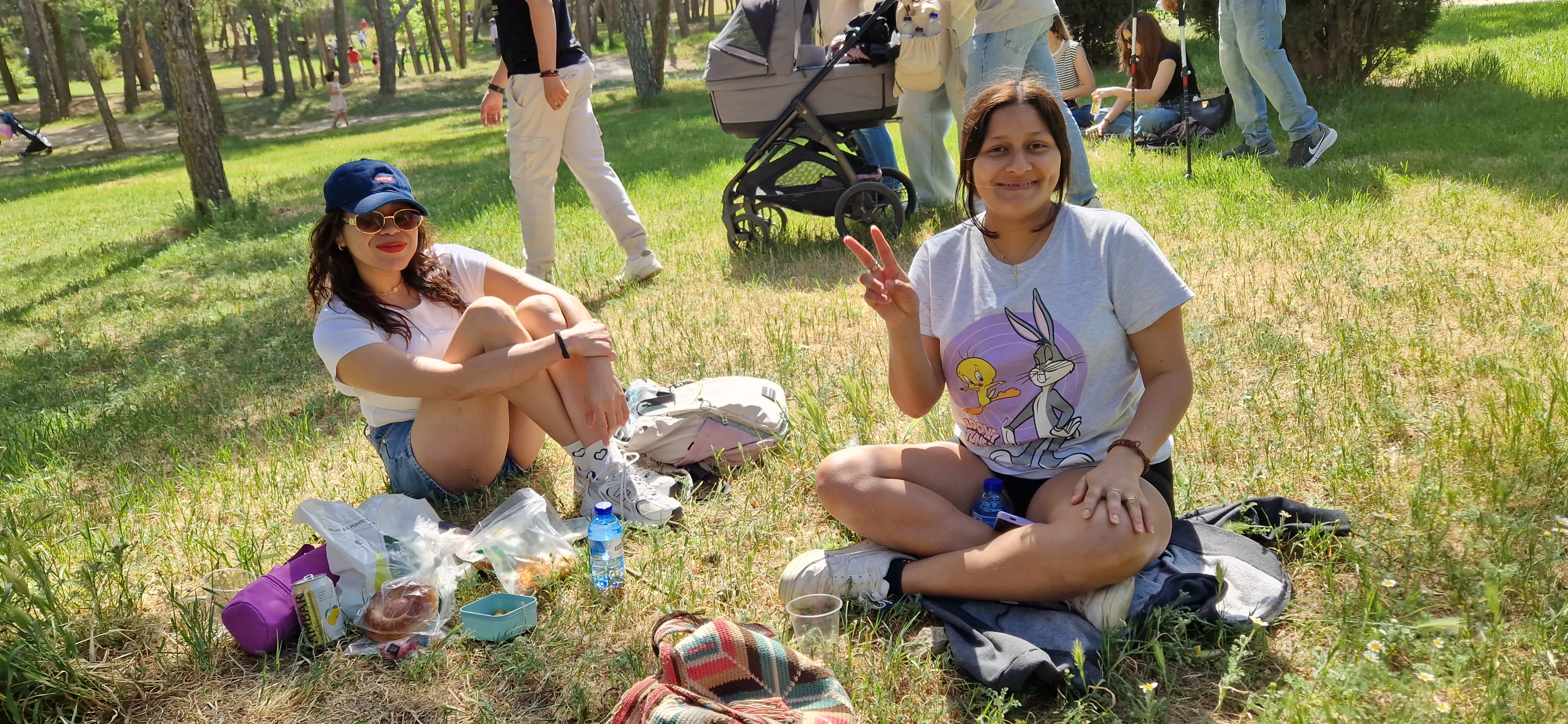 Celebración en Huesca del Día de San Jorge en el cerro. Foto Myriam Martínez