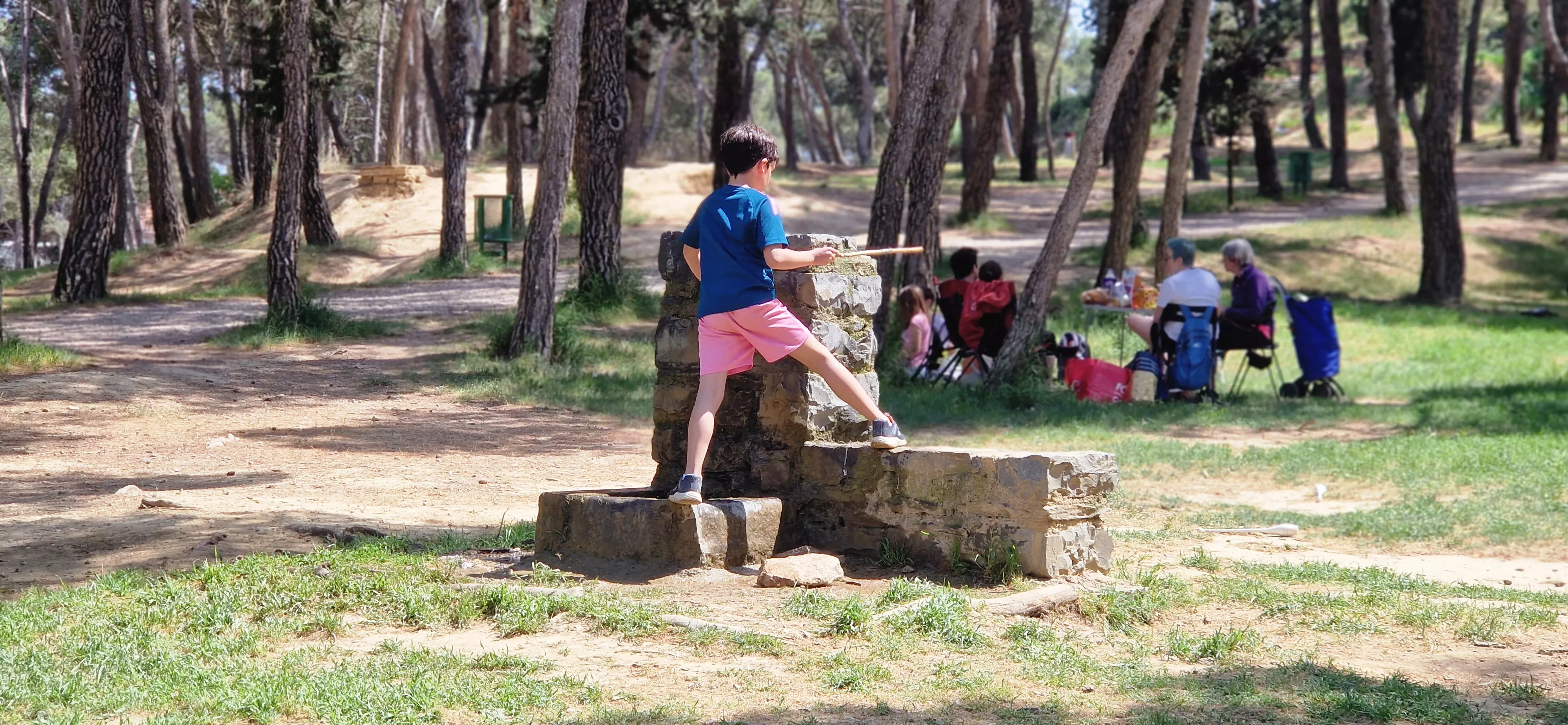 Celebración en Huesca del Día de San Jorge en el cerro. Foto Myriam Martínez