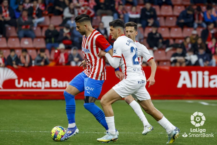 Cristian Salvador, el mejor de los jugadores del Huesca