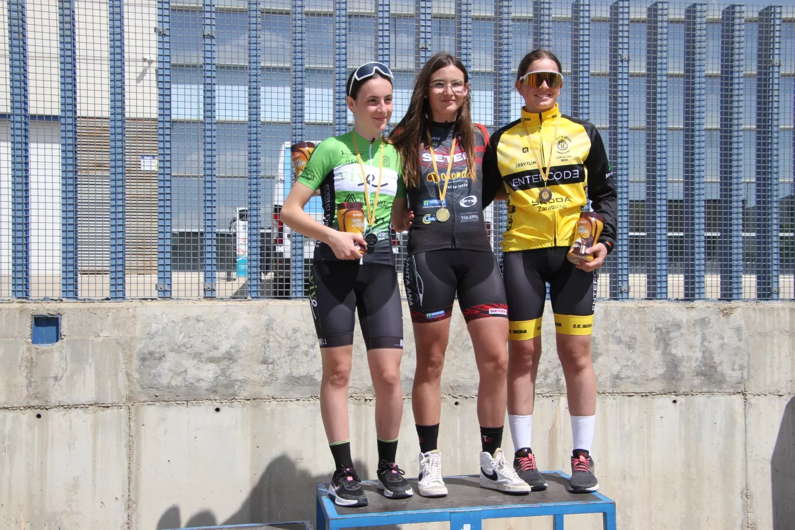 Trofeo San Jorge ciclismo Cadete y Escuelas. Fotos: Carlos Neofato
