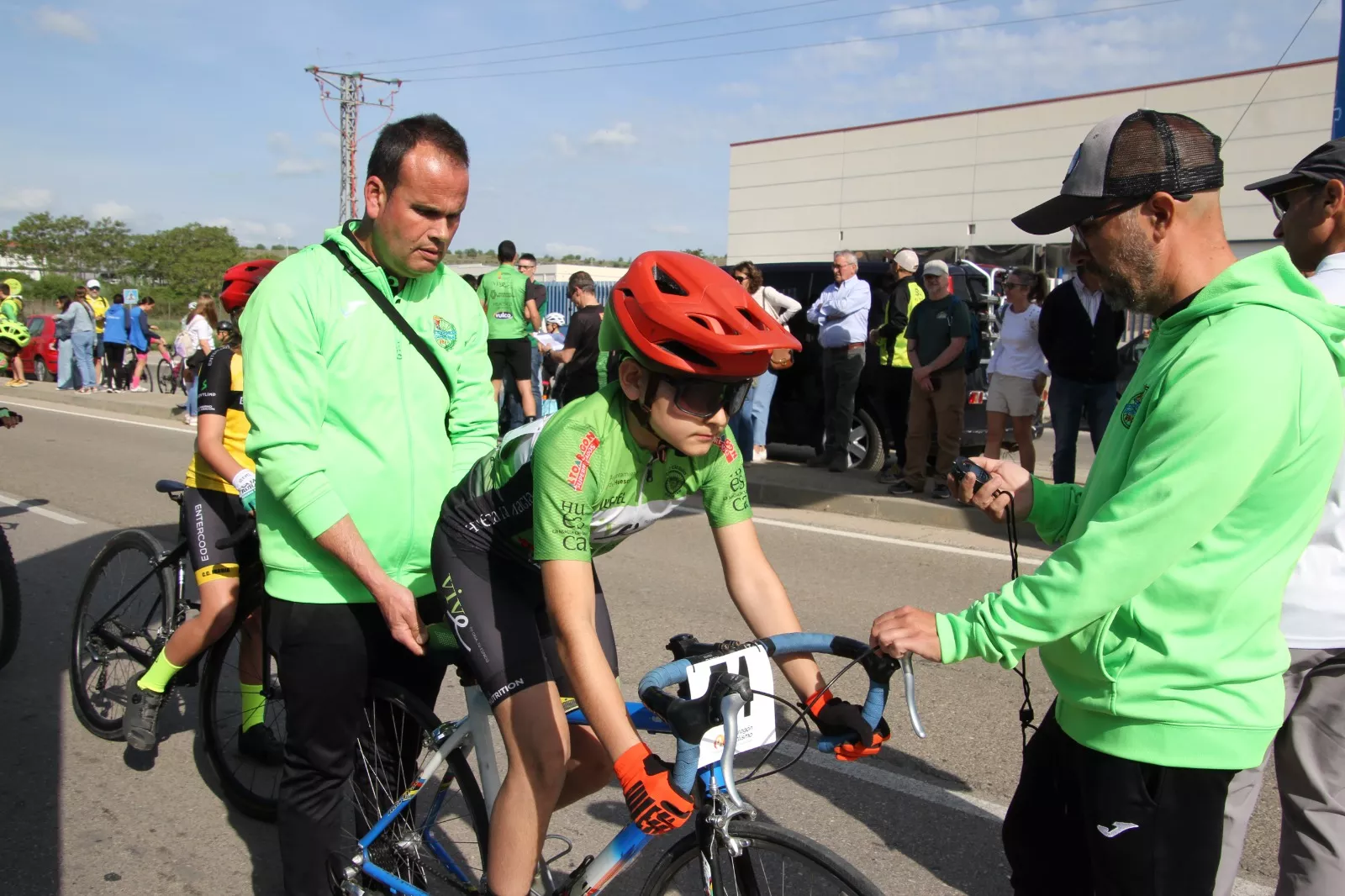 Trofeo San Jorge ciclismo Cadete y Escuelas. Fotos: Carlos Neofato