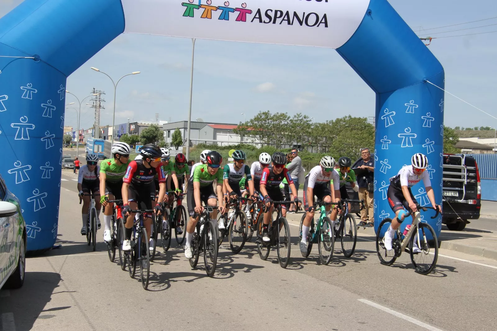 Trofeo San Jorge ciclismo Cadete y Escuelas. Fotos: Carlos Neofato