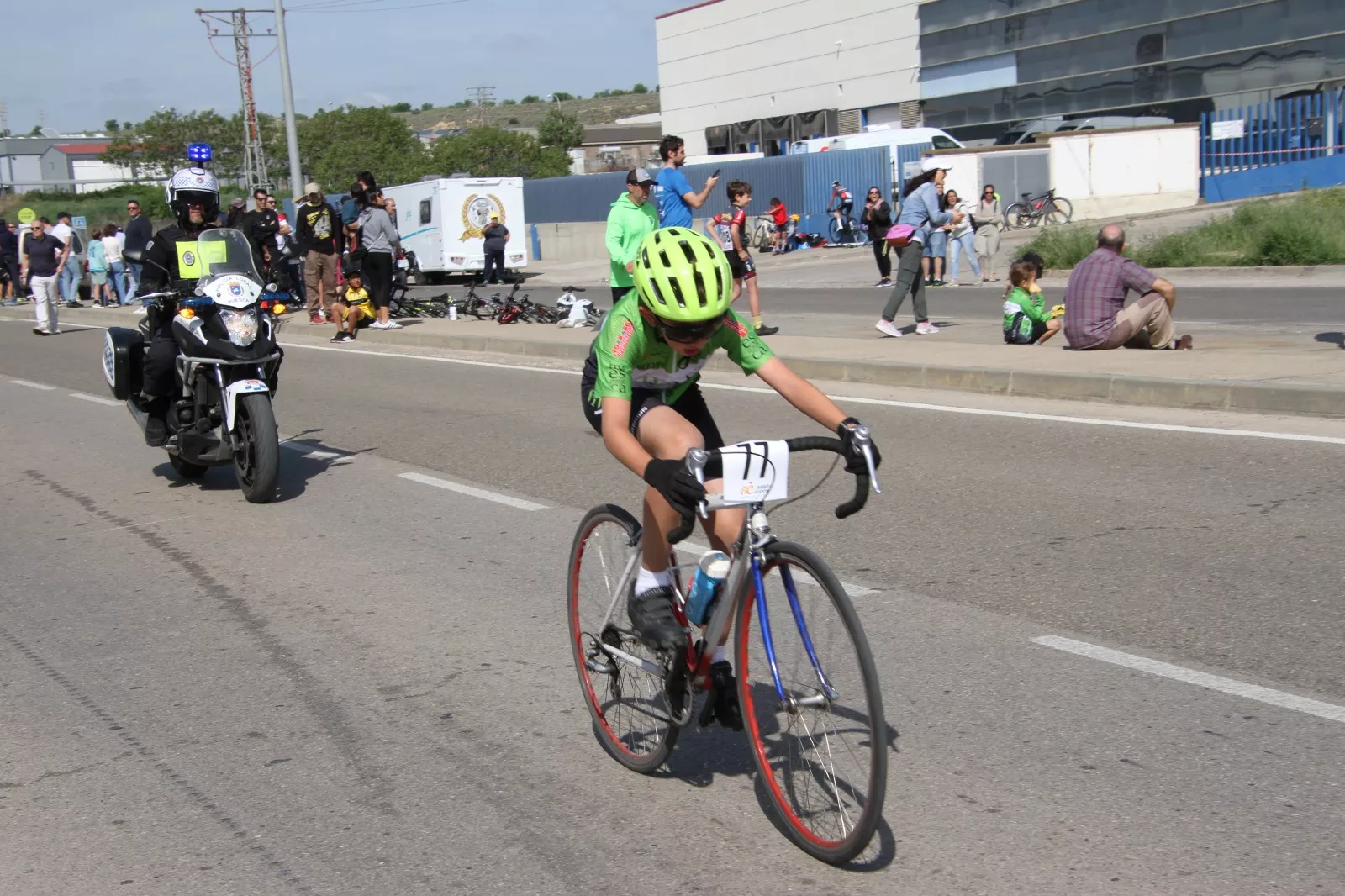 Trofeo San Jorge ciclismo Cadete y Escuelas. Fotos: Carlos Neofato