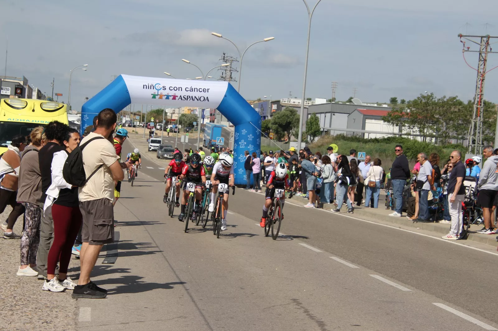 Trofeo San Jorge ciclismo Cadete y Escuelas. Fotos: Carlos Neofato