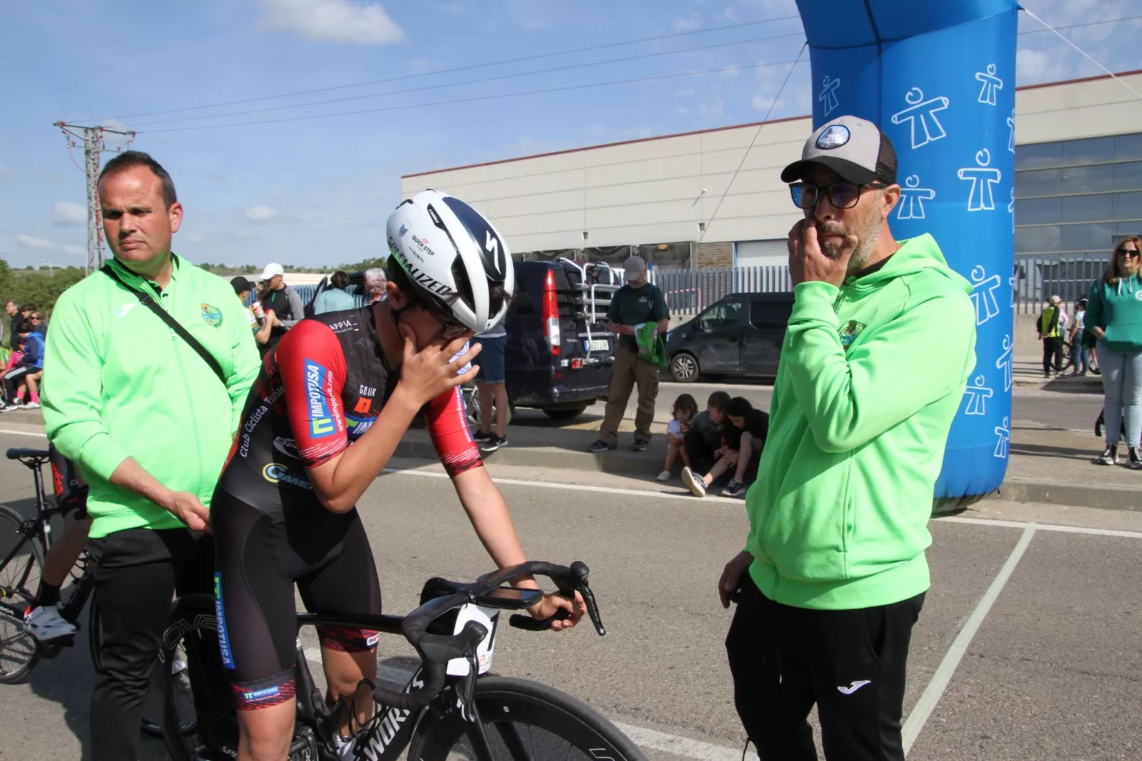 Trofeo San Jorge ciclismo Cadete y Escuelas. Fotos: Carlos Neofato