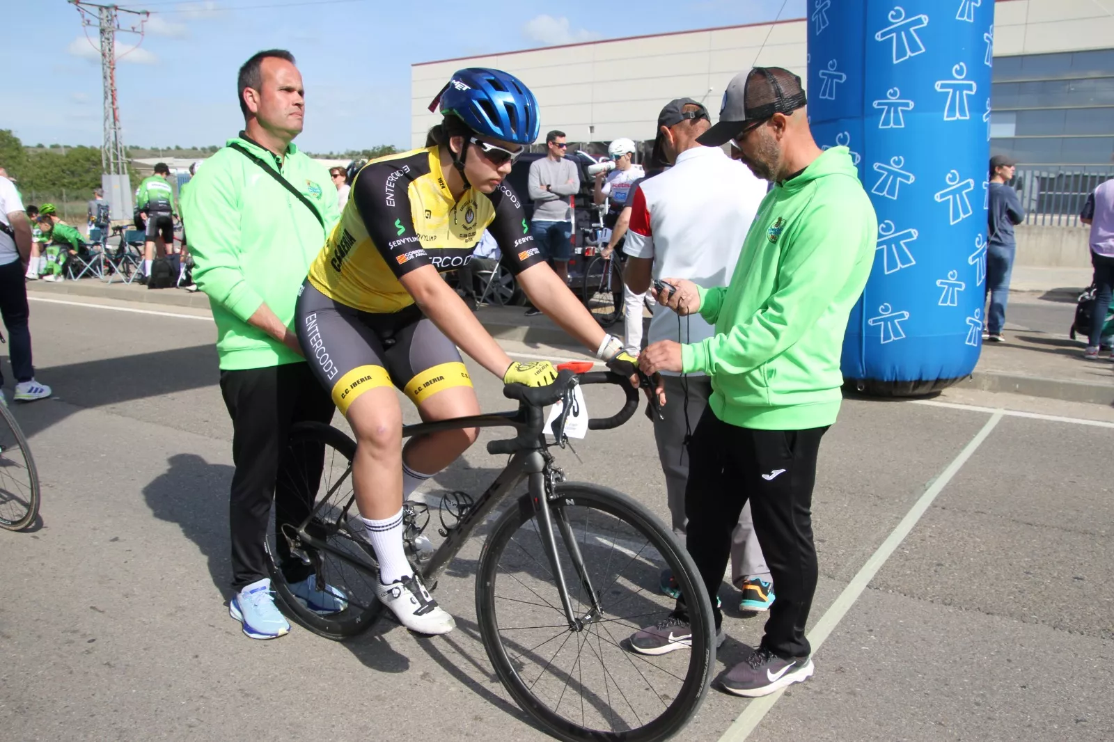 Trofeo San Jorge ciclismo Cadete y Escuelas. Fotos: Carlos Neofato