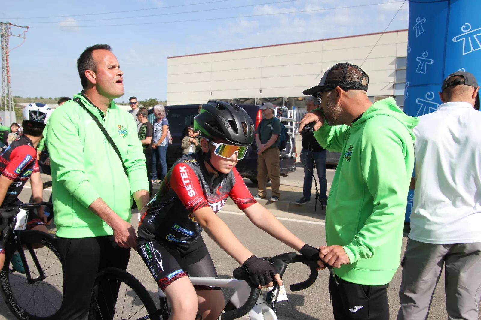 Trofeo San Jorge ciclismo Cadete y Escuelas. Fotos: Carlos Neofato