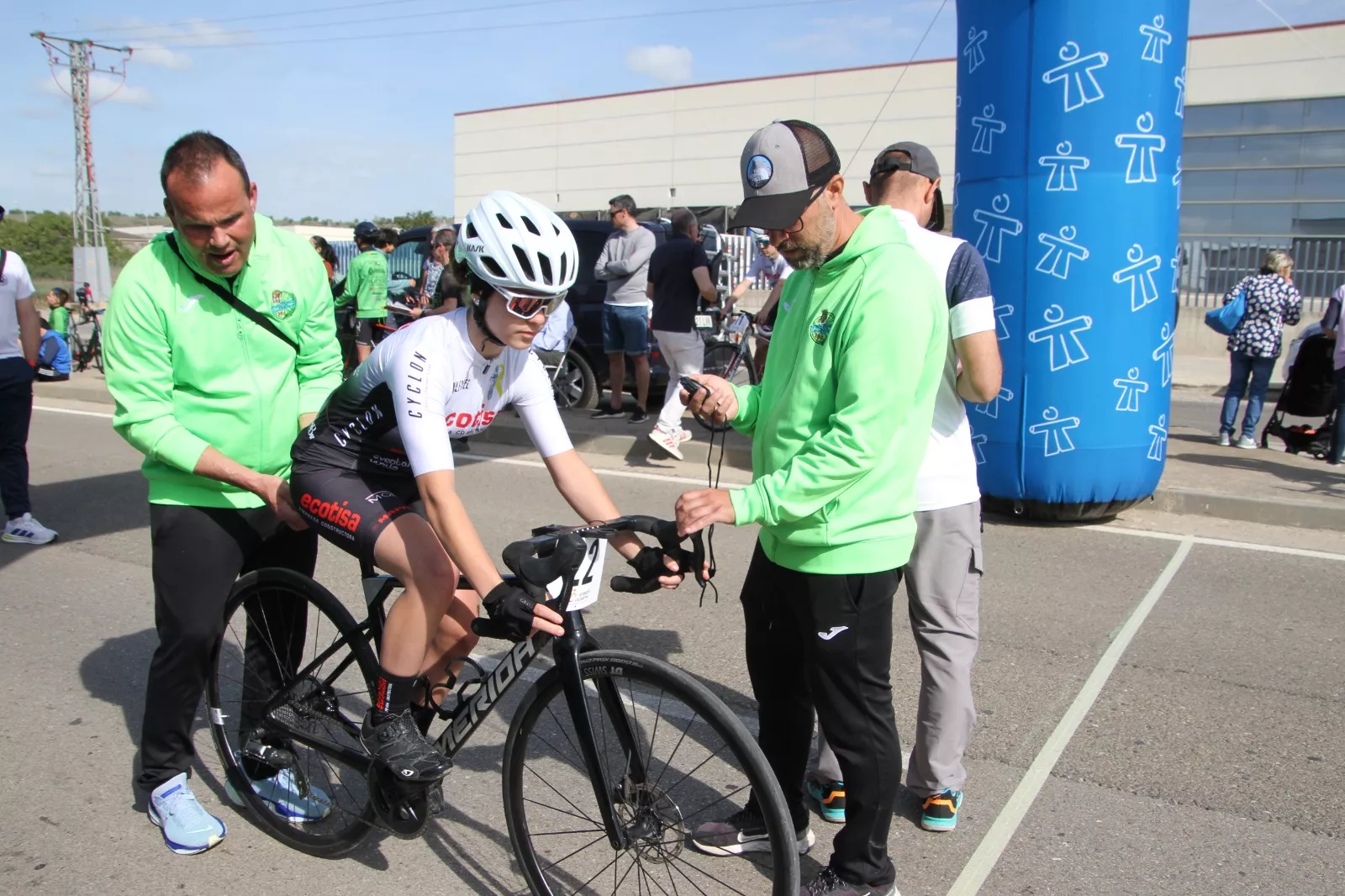 Trofeo San Jorge ciclismo Cadete y Escuelas. Fotos: Carlos Neofato