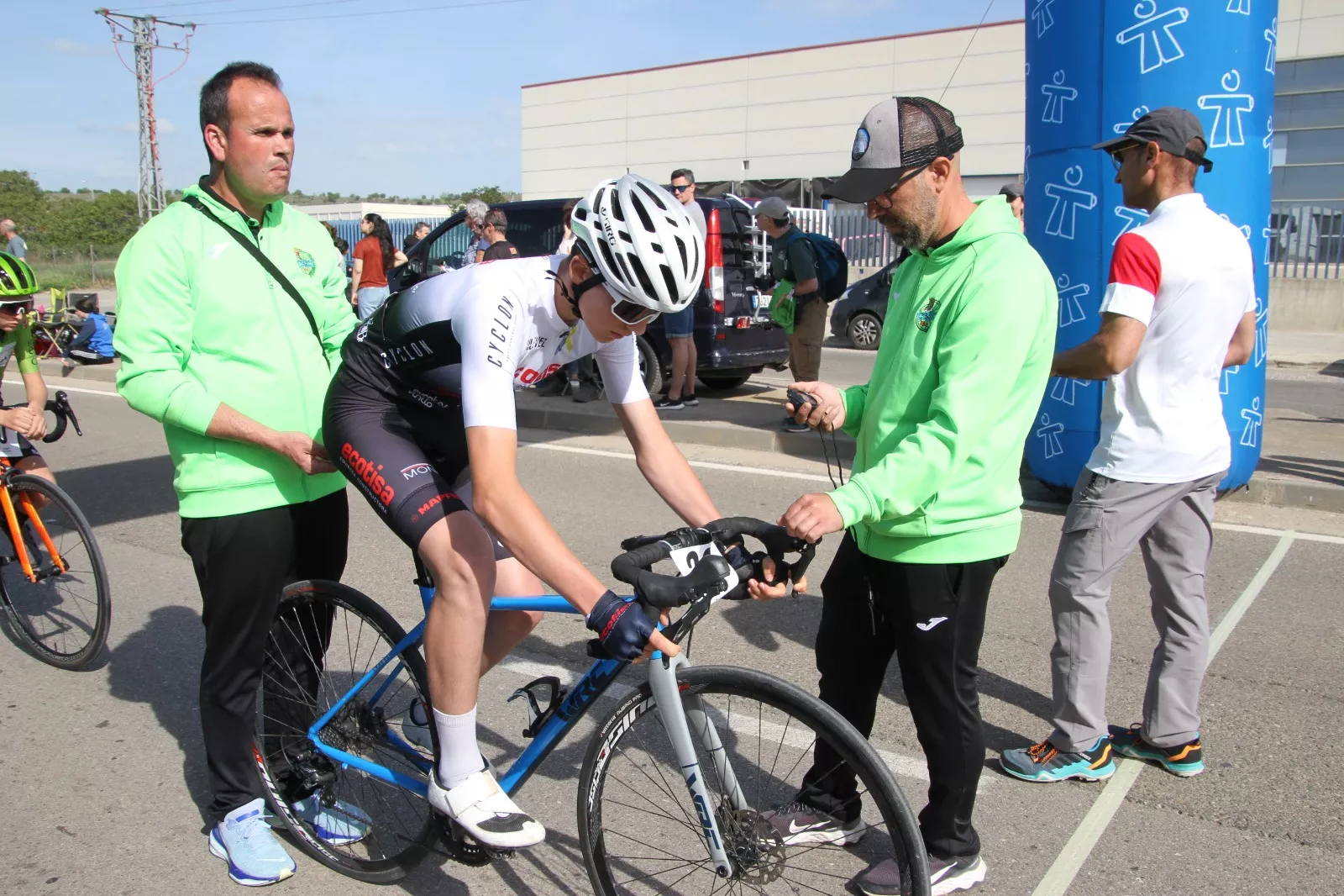 Trofeo San Jorge ciclismo Cadete y Escuelas. Fotos: Carlos Neofato