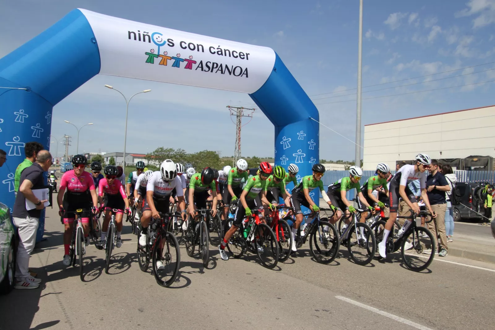 Trofeo San Jorge ciclismo Cadete y Escuelas. Fotos: Carlos Neofato