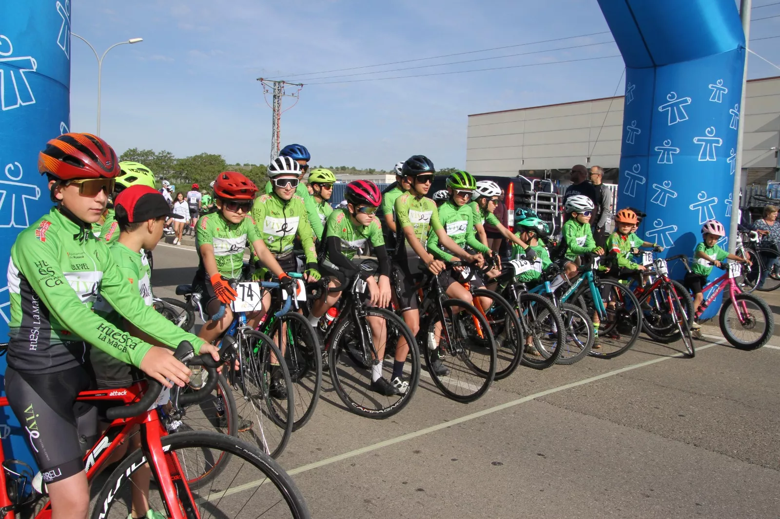 Trofeo San Jorge ciclismo Cadete y Escuelas. Fotos: Carlos Neofato