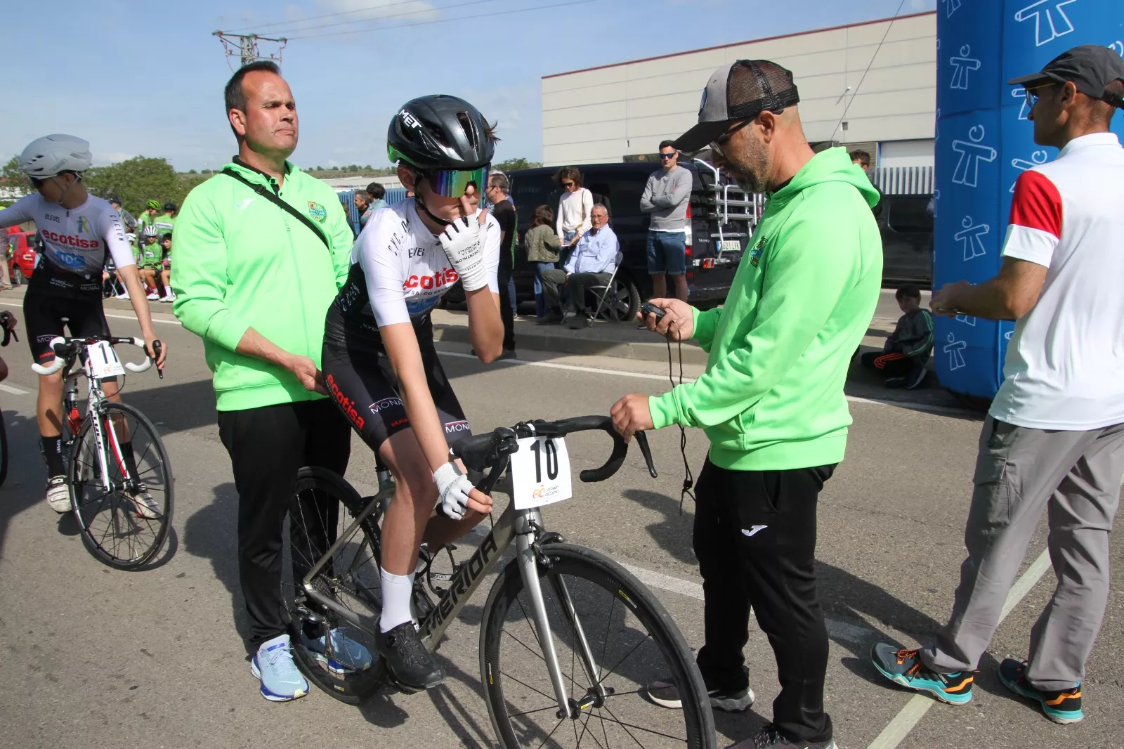 Trofeo San Jorge ciclismo Cadete y Escuelas. Fotos: Carlos Neofato