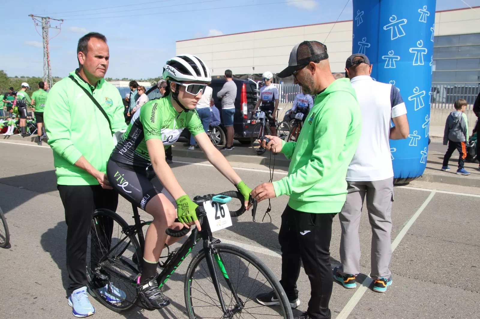 Trofeo San Jorge ciclismo Cadete y Escuelas. Fotos: Carlos Neofato
