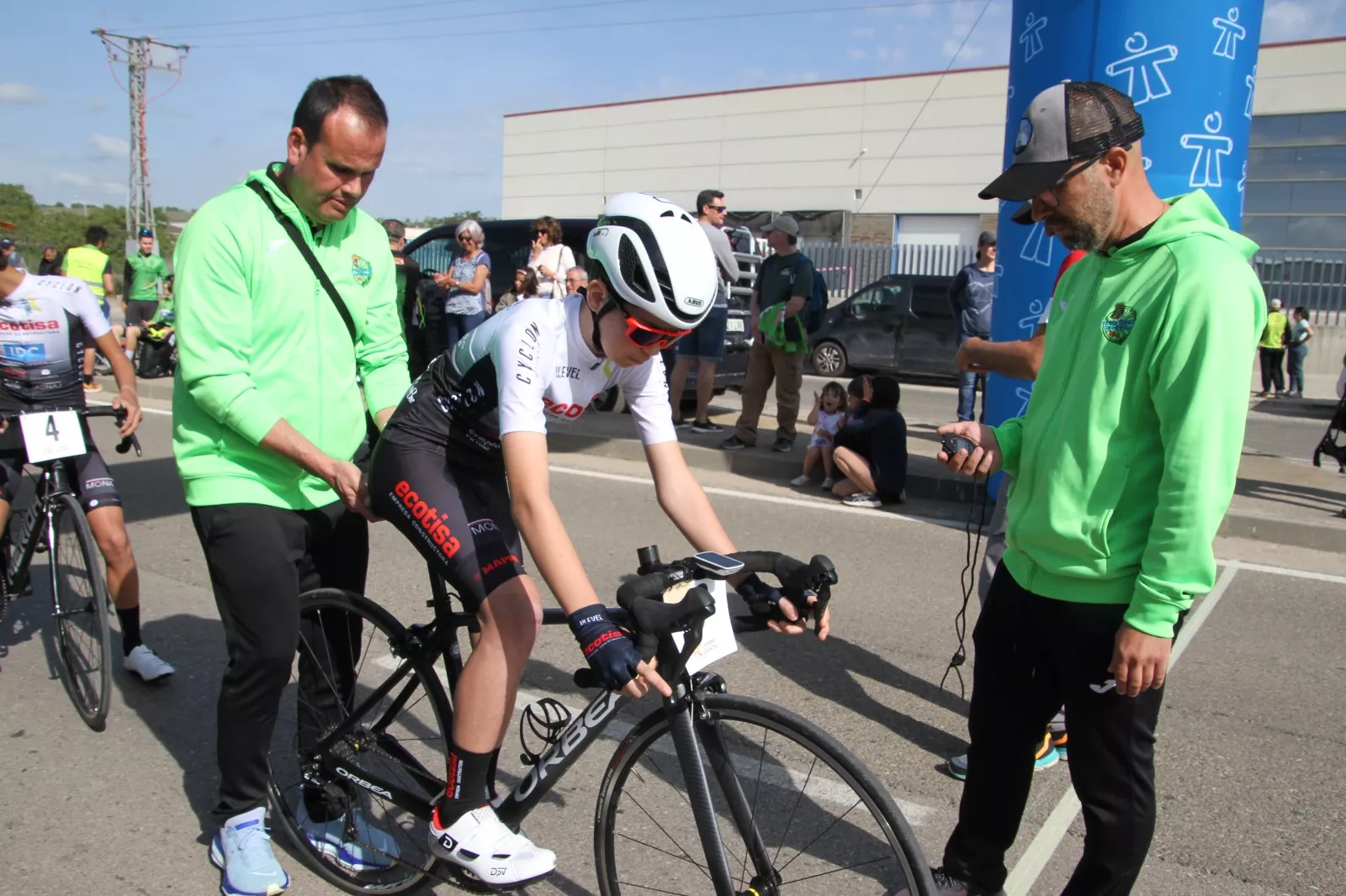 Trofeo San Jorge ciclismo Cadete y Escuelas. Fotos: Carlos Neofato