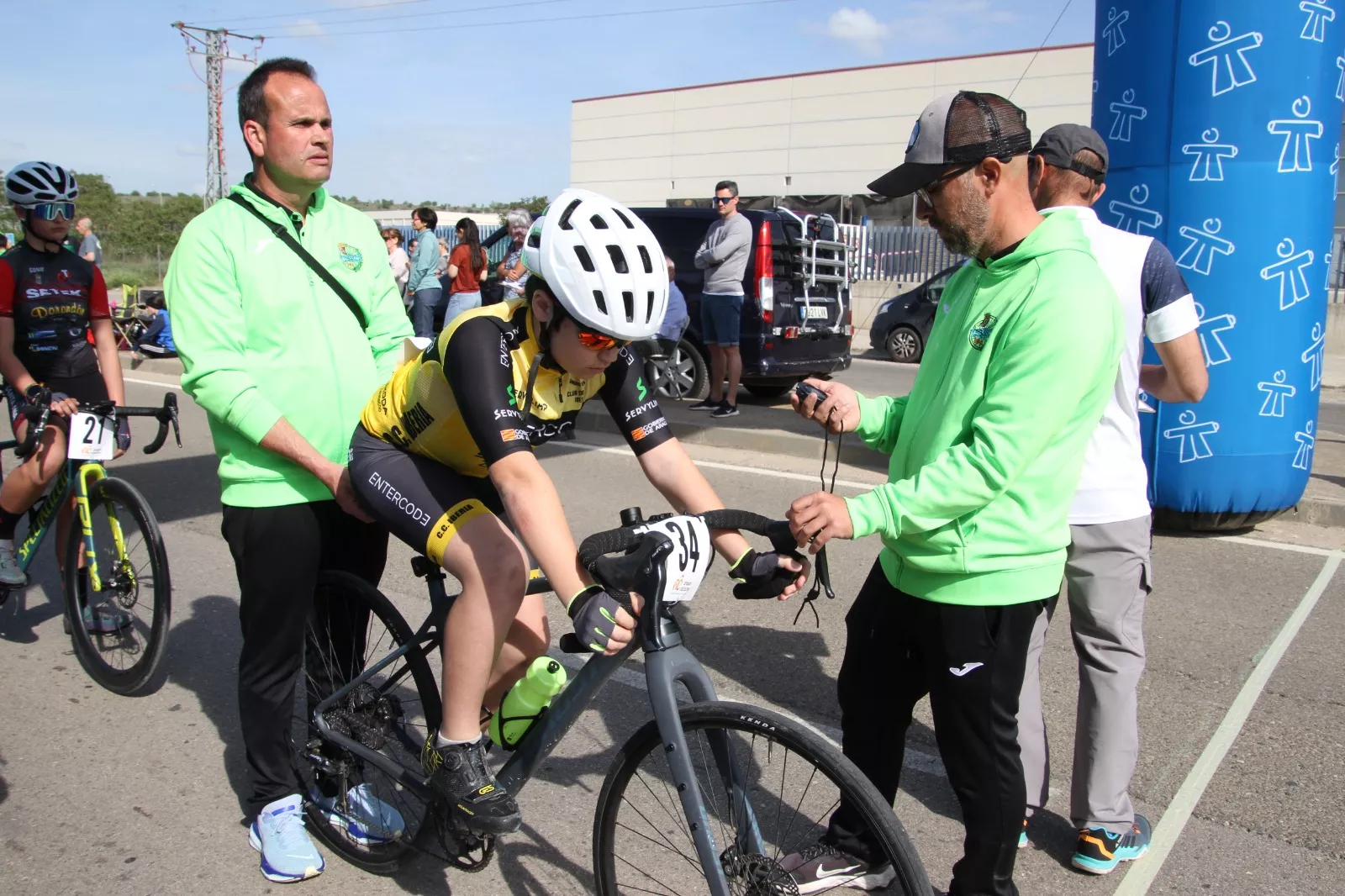 Trofeo San Jorge ciclismo Cadete y Escuelas. Fotos: Carlos Neofato