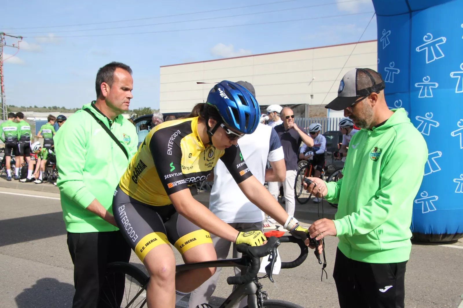 Trofeo San Jorge ciclismo Cadete y Escuelas. Fotos: Carlos Neofato