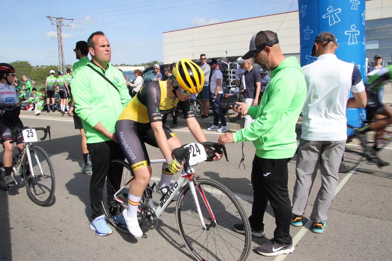 Trofeo San Jorge ciclismo Cadete y Escuelas. Fotos: Carlos Neofato