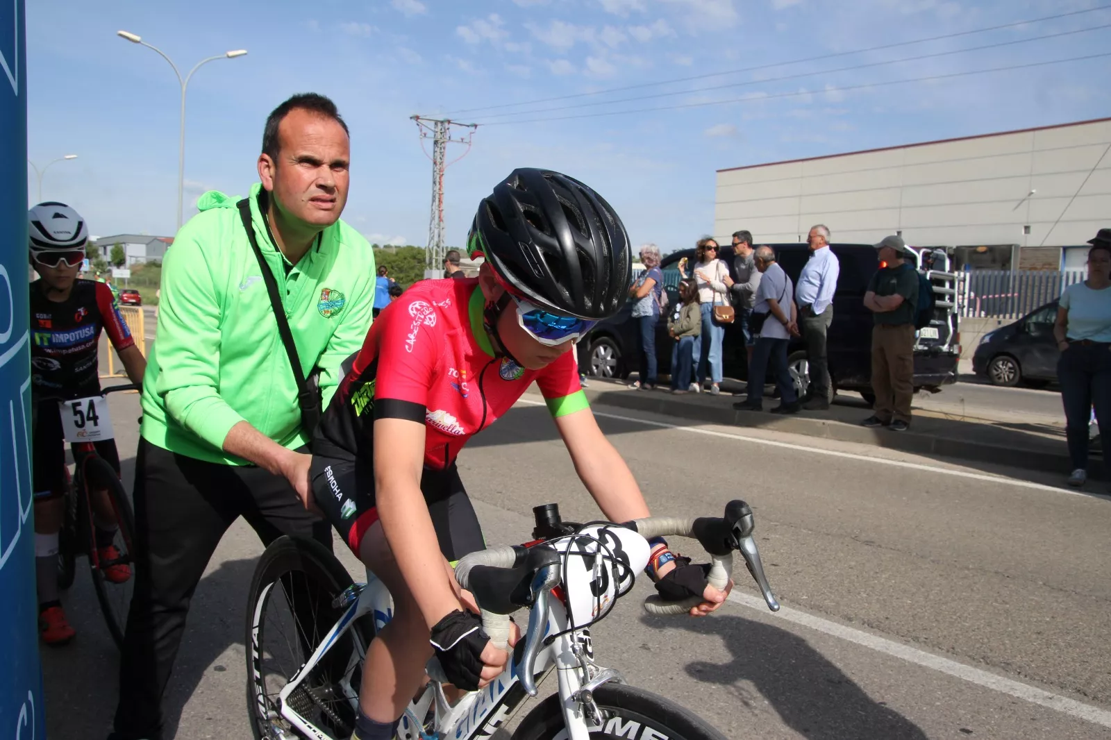 Trofeo San Jorge ciclismo Cadete y Escuelas. Fotos: Carlos Neofato