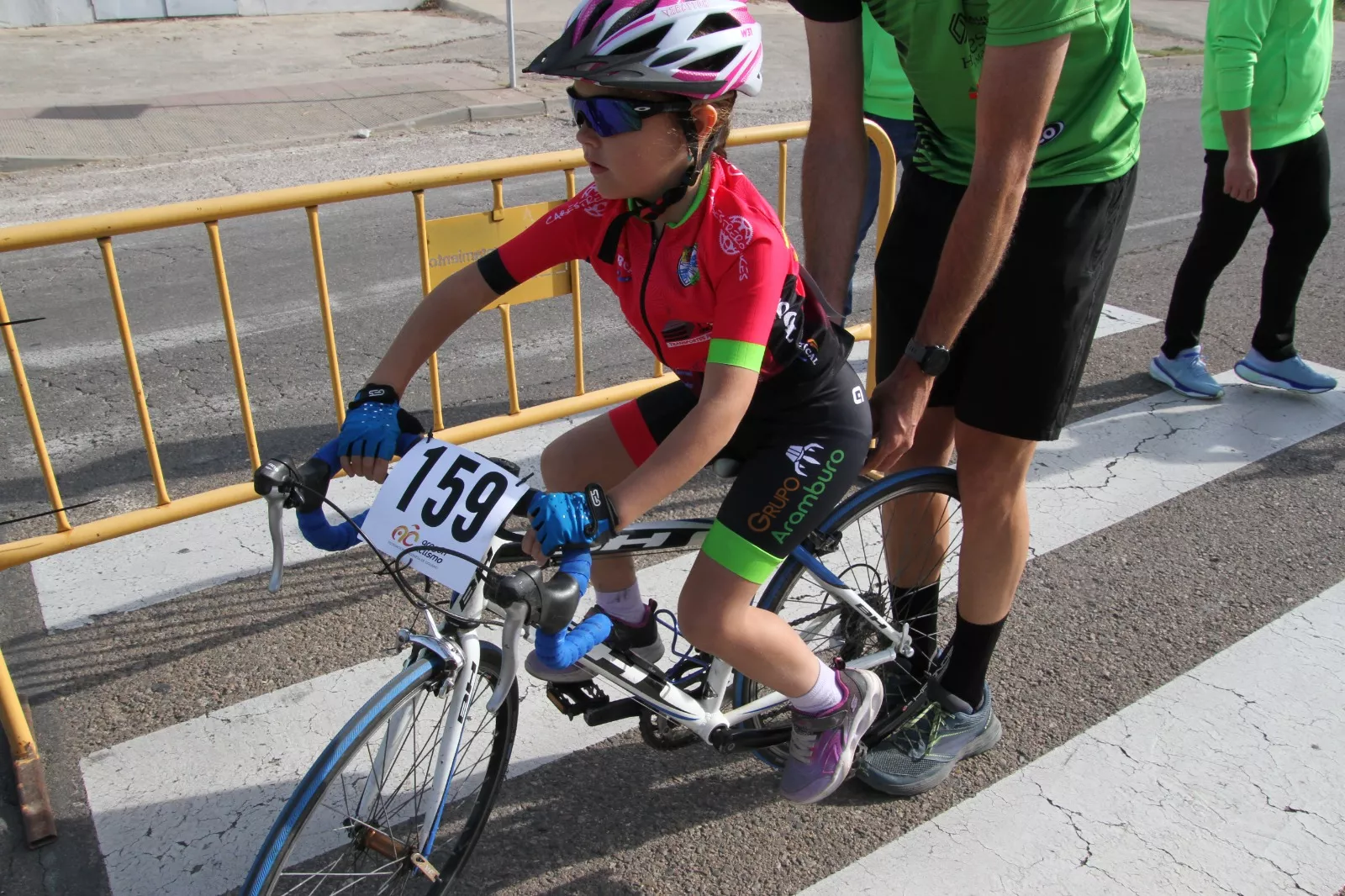 Trofeo San Jorge ciclismo Cadete y Escuelas. Fotos: Carlos Neofato