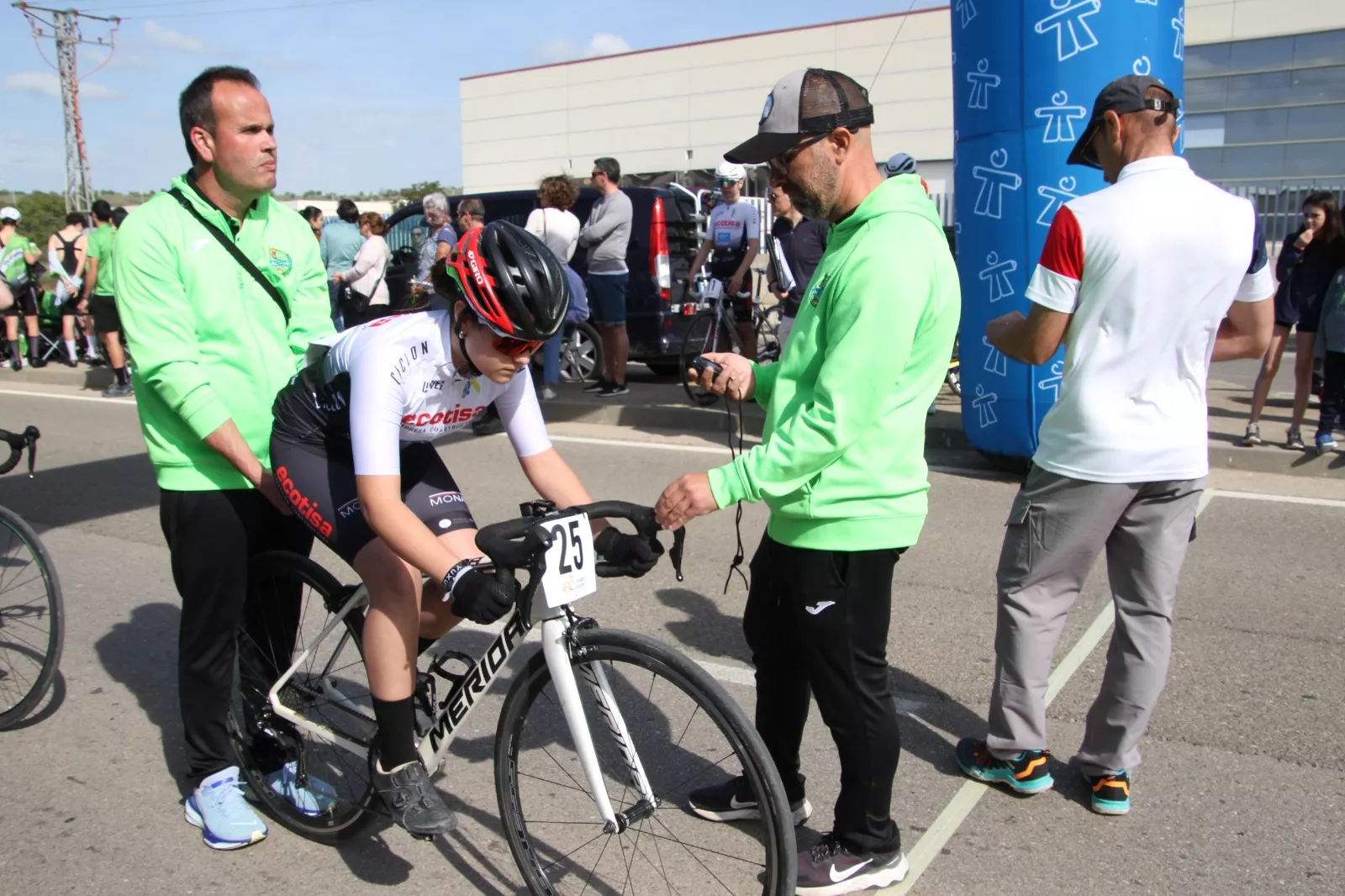 Trofeo San Jorge ciclismo Cadete y Escuelas. Fotos: Carlos Neofato