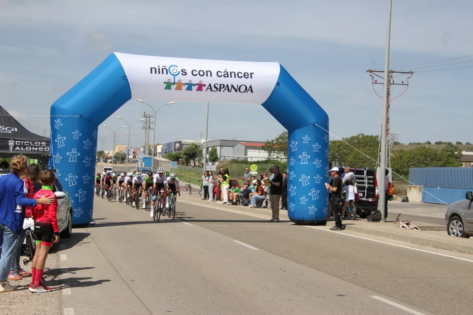 Trofeo San Jorge ciclismo Cadete y Escuelas. Fotos: Carlos Neofato