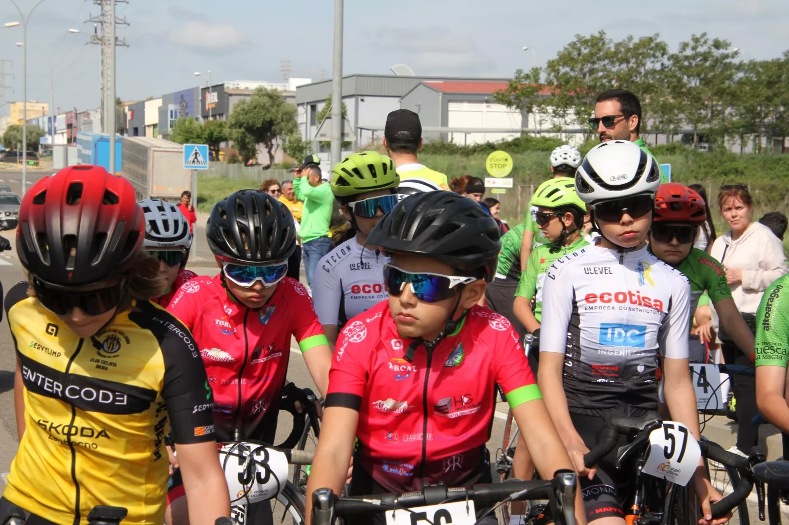 Trofeo San Jorge ciclismo Cadete y Escuelas. Fotos: Carlos Neofato