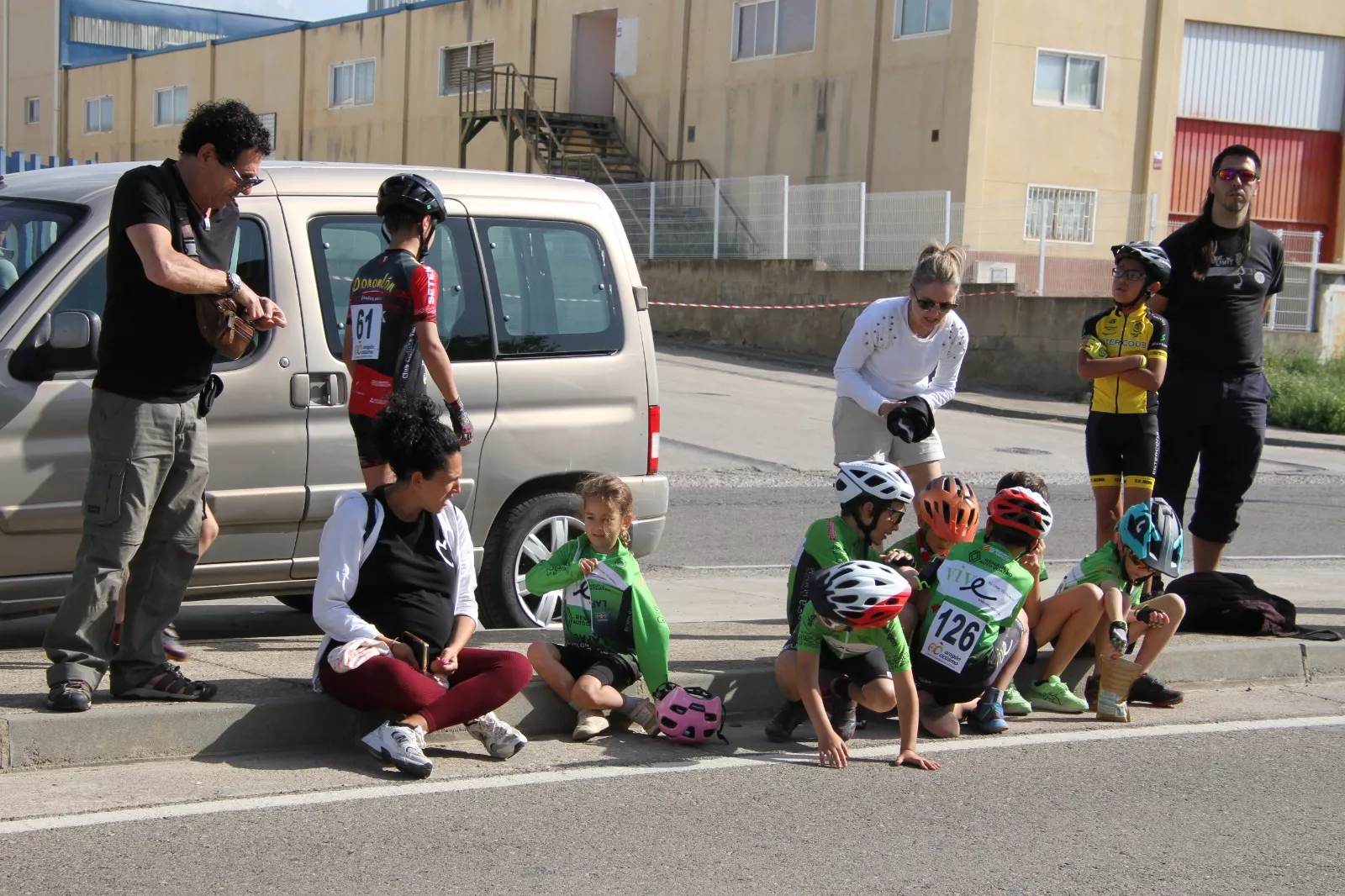 Trofeo San Jorge ciclismo Cadete y Escuelas. Fotos: Carlos Neofato