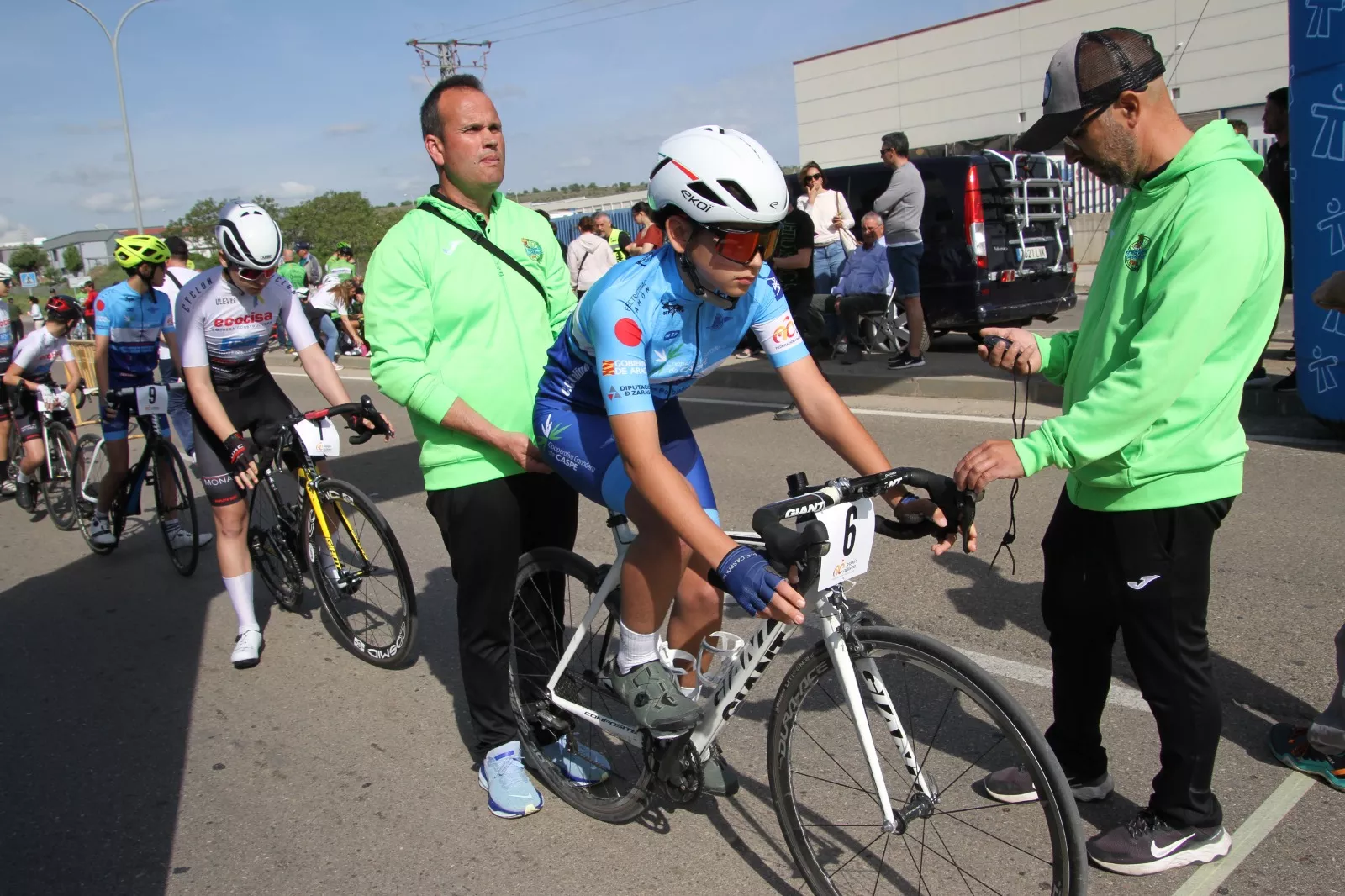 Trofeo San Jorge ciclismo Cadete y Escuelas. Fotos: Carlos Neofato