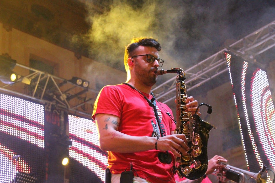 Orquesta Energy Show. Foto Carlos Neofato 