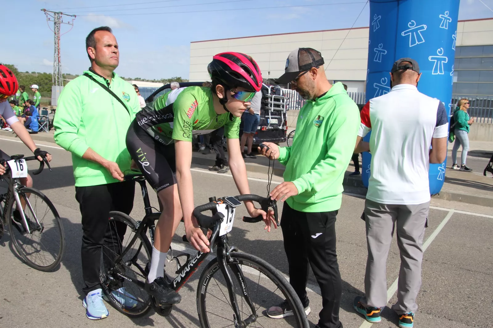 Trofeo San Jorge ciclismo Cadete y Escuelas. Fotos: Carlos Neofato