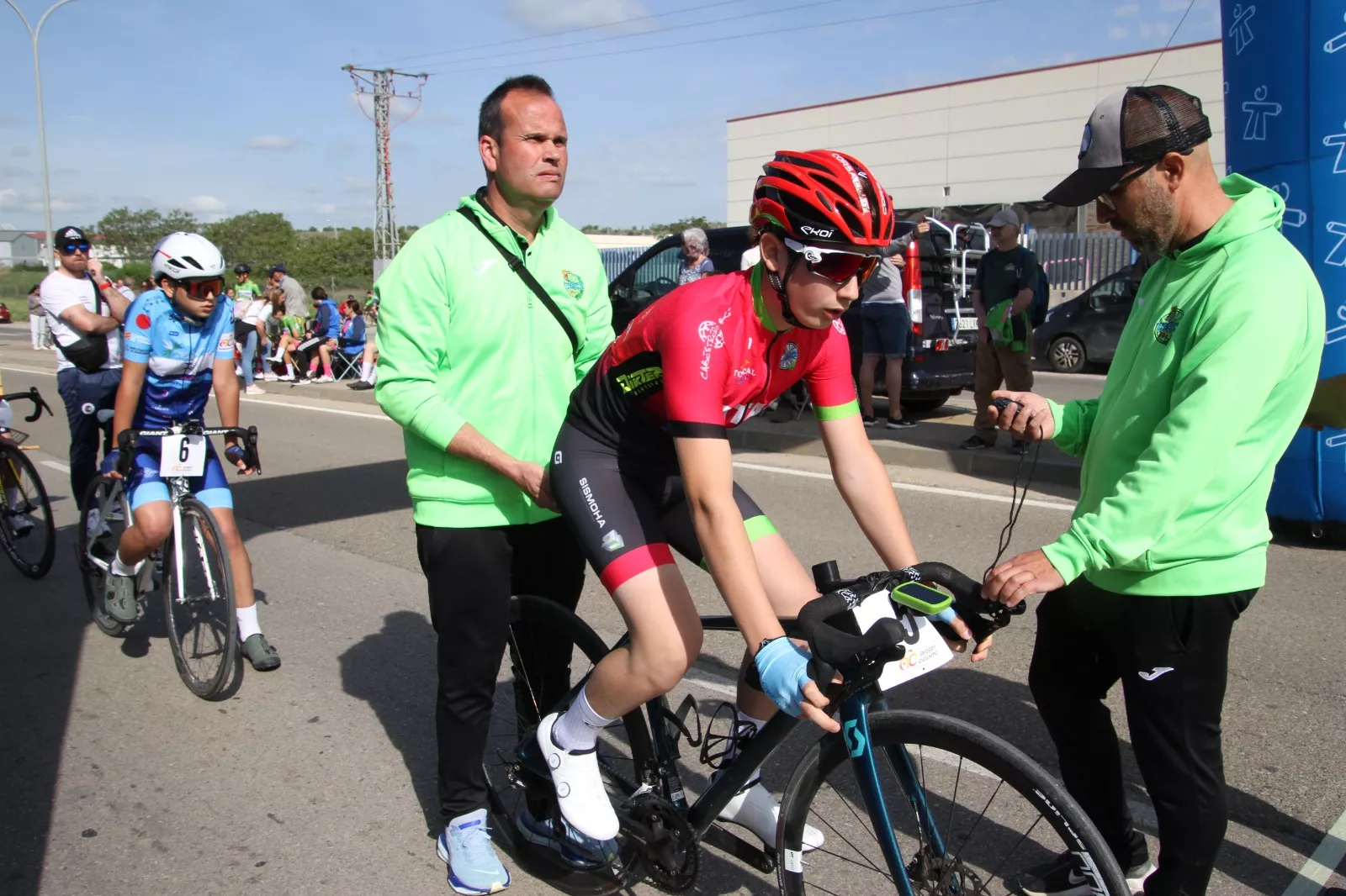 Trofeo San Jorge ciclismo Cadete y Escuelas. Fotos: Carlos Neofato