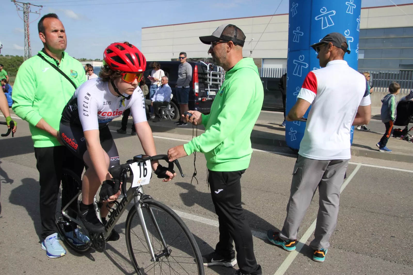 Trofeo San Jorge ciclismo Cadete y Escuelas. Fotos: Carlos Neofato