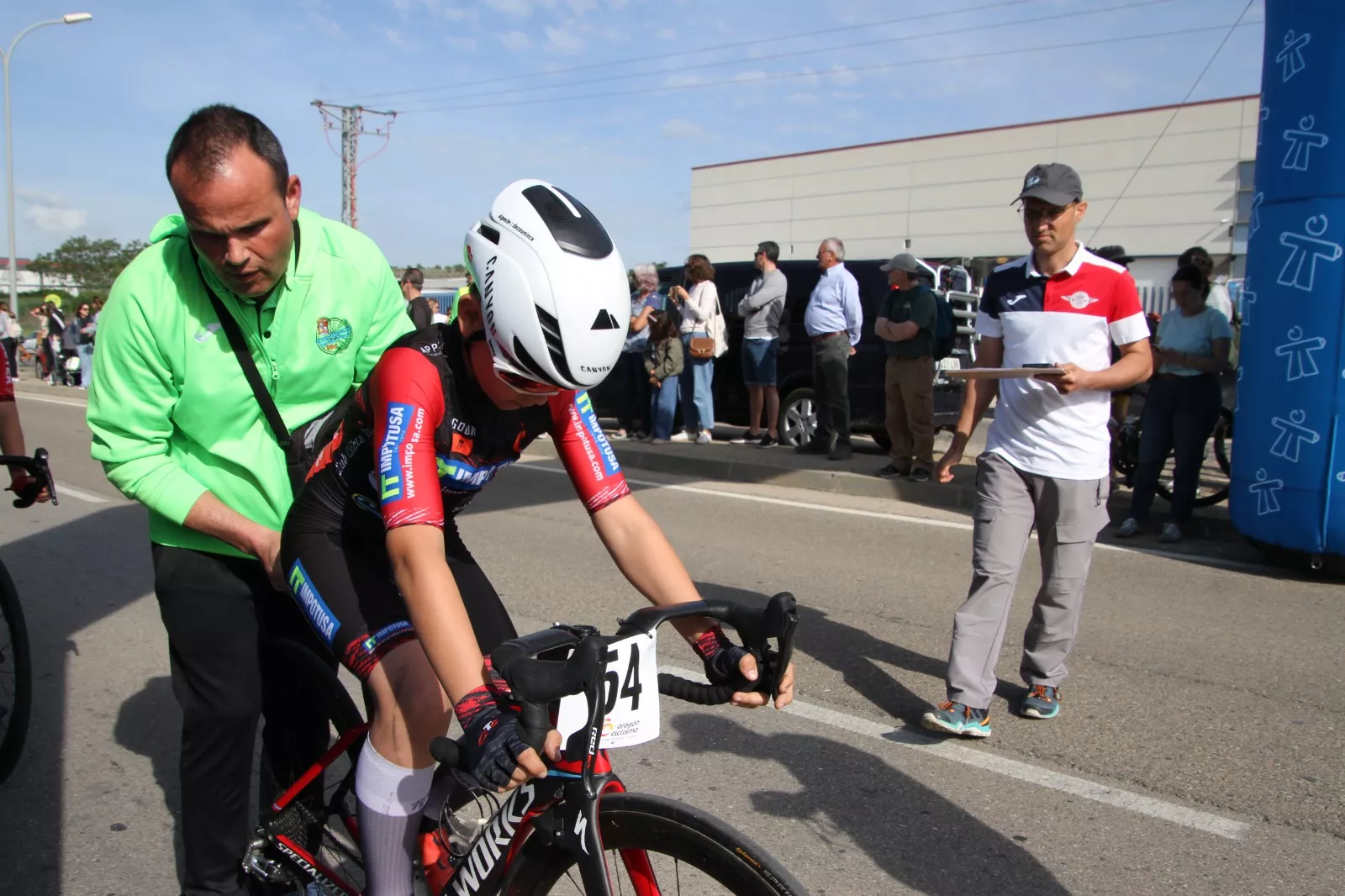 Trofeo San Jorge ciclismo Cadete y Escuelas. Fotos: Carlos Neofato