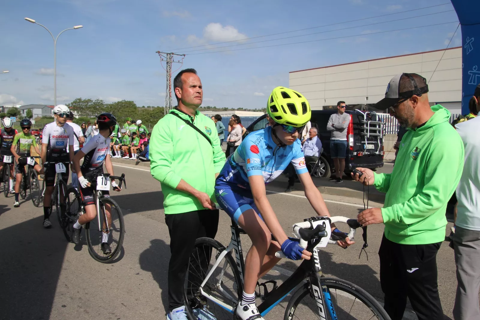 Trofeo San Jorge ciclismo Cadete y Escuelas. Fotos: Carlos Neofato