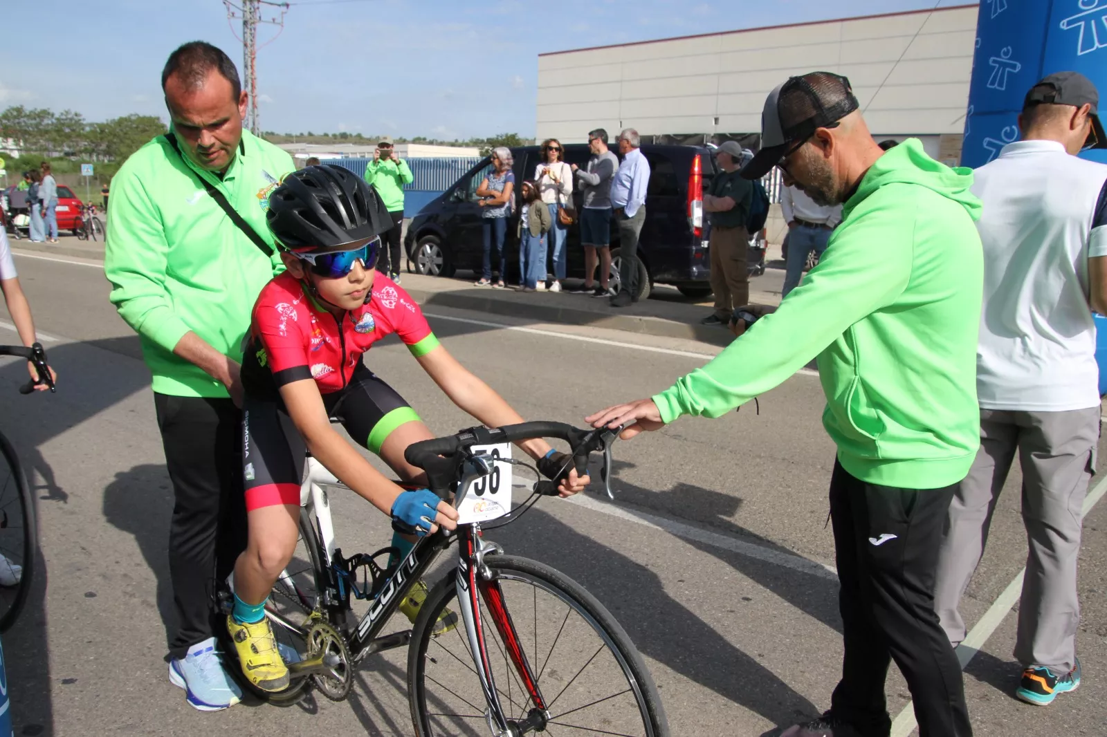 Trofeo San Jorge ciclismo Cadete y Escuelas. Fotos: Carlos Neofato