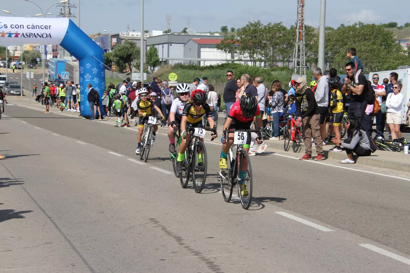 Trofeo San Jorge ciclismo Cadete y Escuelas. Fotos: Carlos Neofato