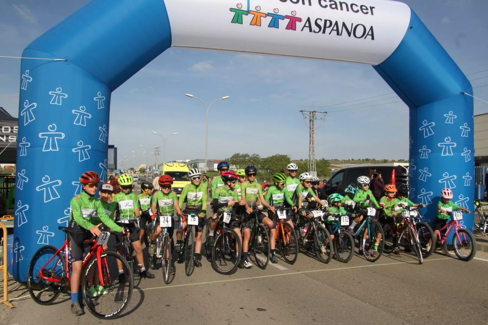 Trofeo San Jorge ciclismo Cadete y Escuelas. Fotos: Carlos Neofato