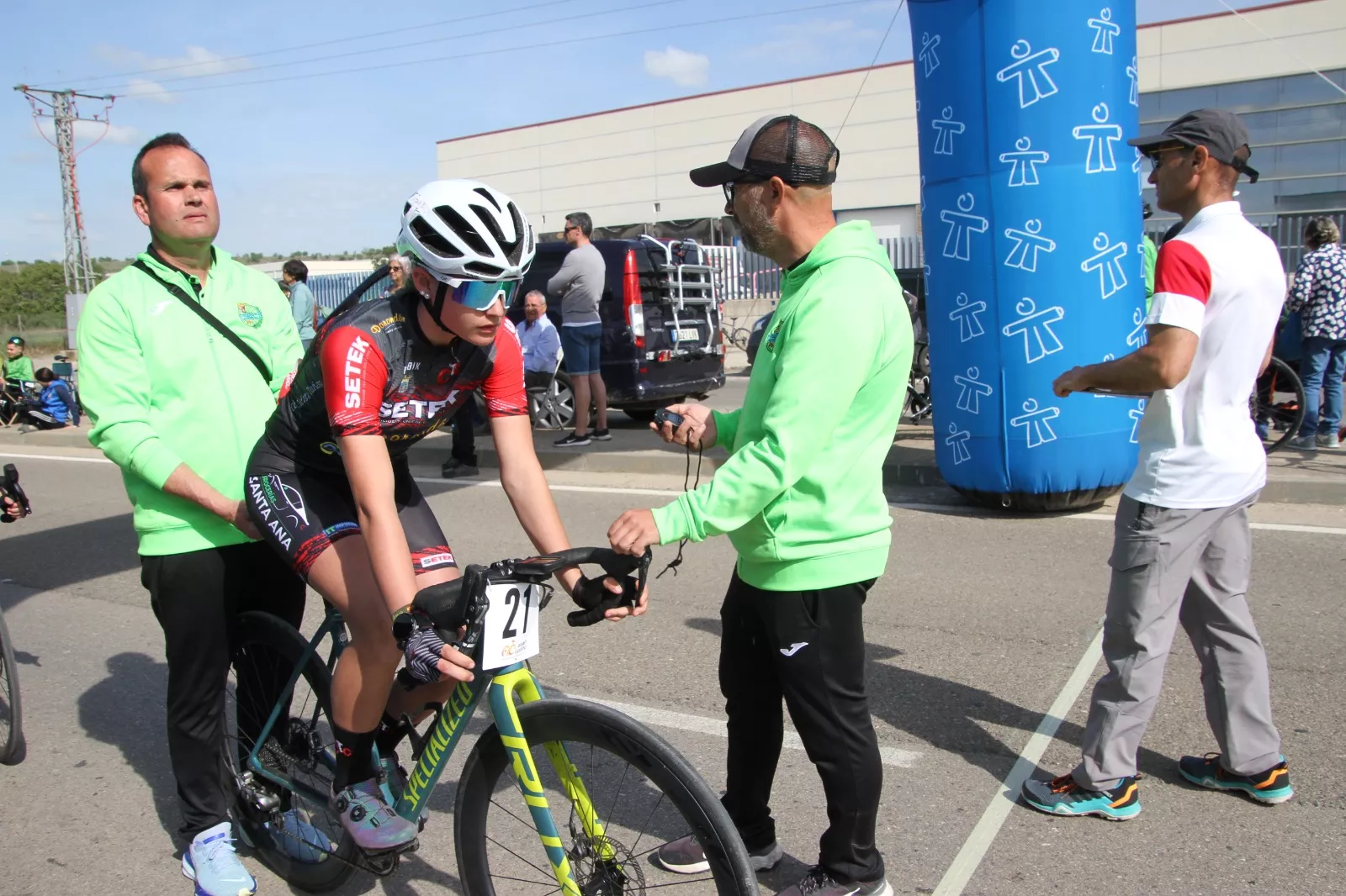Trofeo San Jorge ciclismo Cadete y Escuelas. Fotos: Carlos Neofato