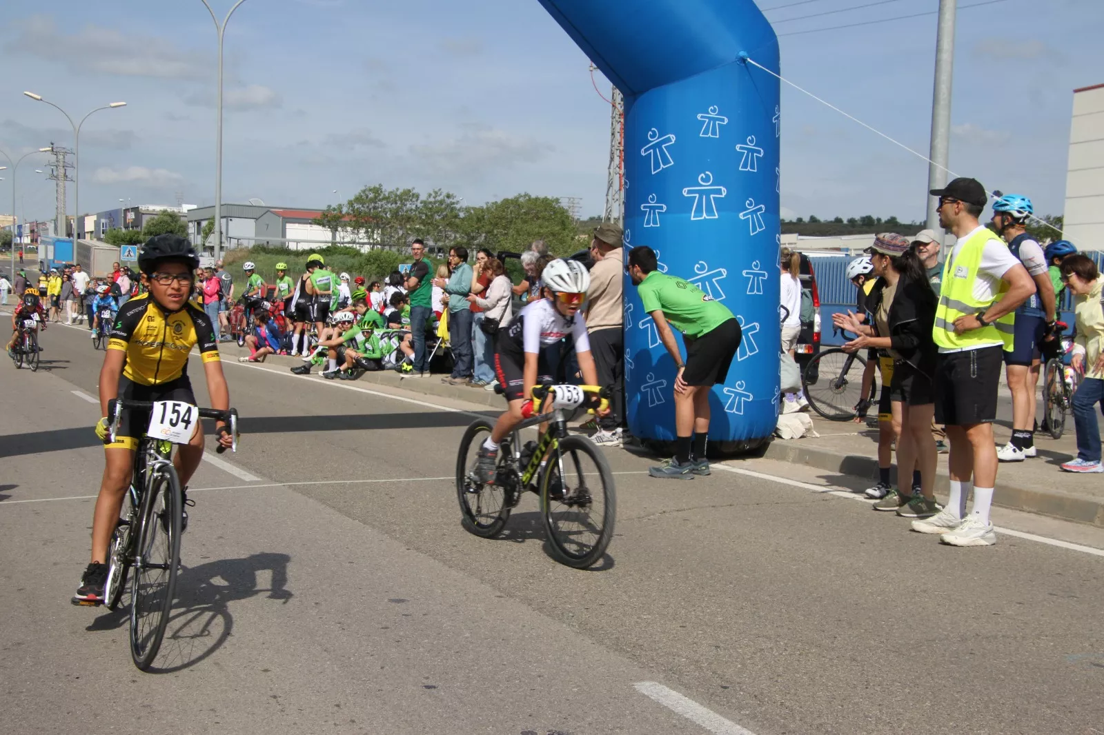 Trofeo San Jorge ciclismo Cadete y Escuelas. Fotos: Carlos Neofato