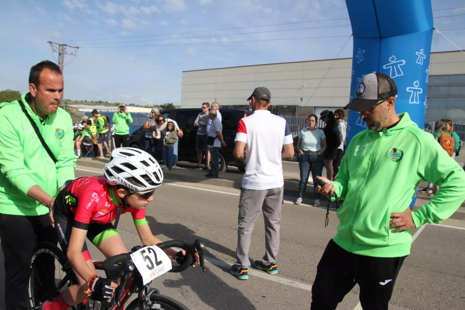 Trofeo San Jorge ciclismo Cadete y Escuelas. Fotos: Carlos Neofato